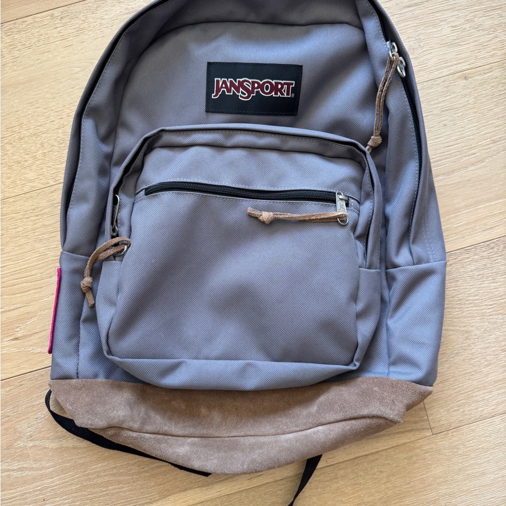 Jansport Classic Gray and Tan SXSW Backpack